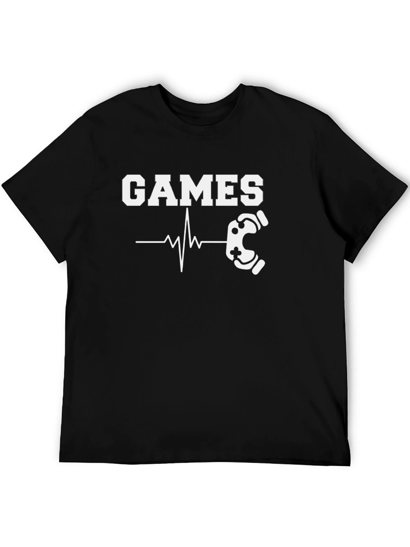 Games Heartbeat T-Shirt - Gamer Style