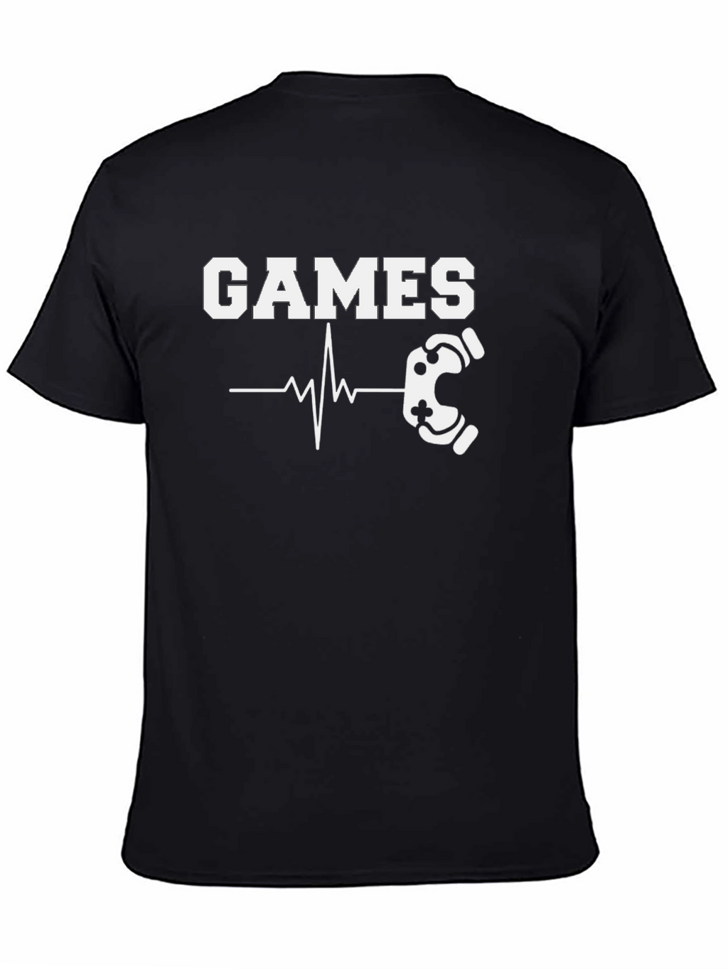 Games Heartbeat T-Shirt - Gamer Style