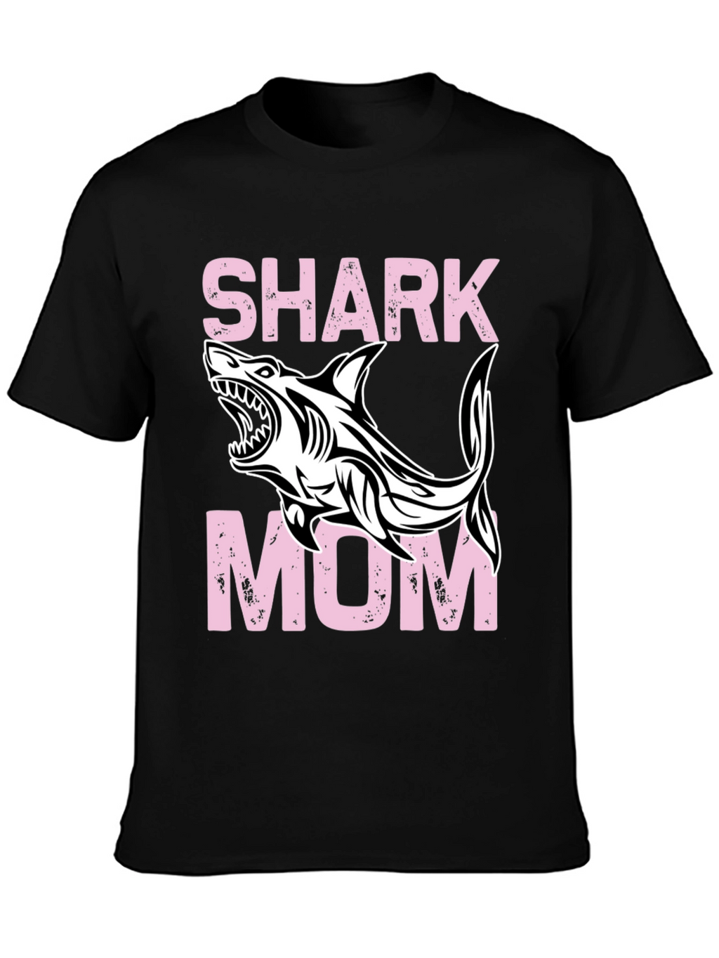 Shark Mom Graphic Tee - Trendy Mothers Day Gift