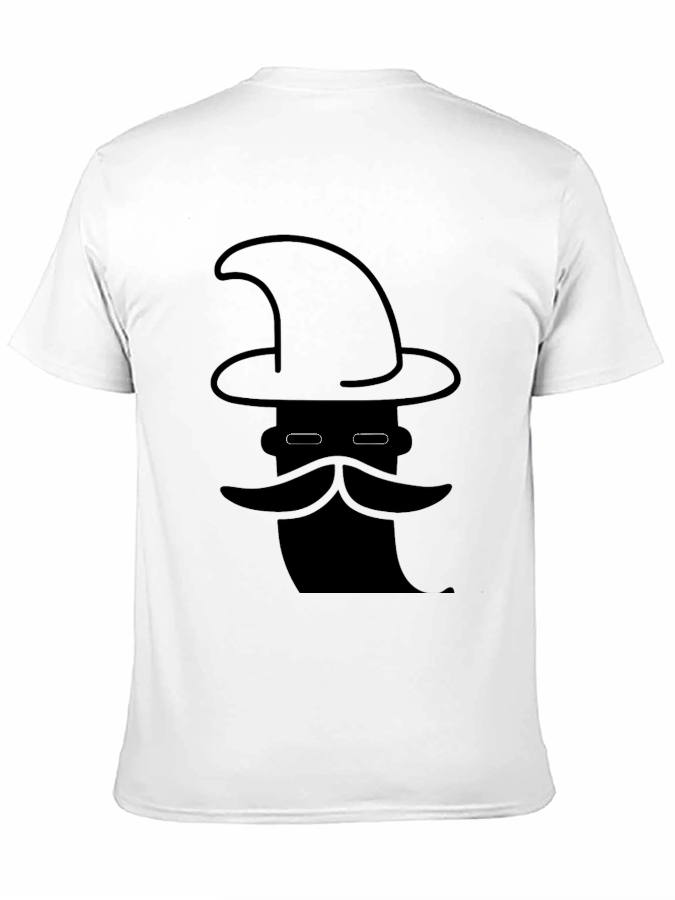 Mystic Wizard Graphic Tee - Black Cotton T-Shirt