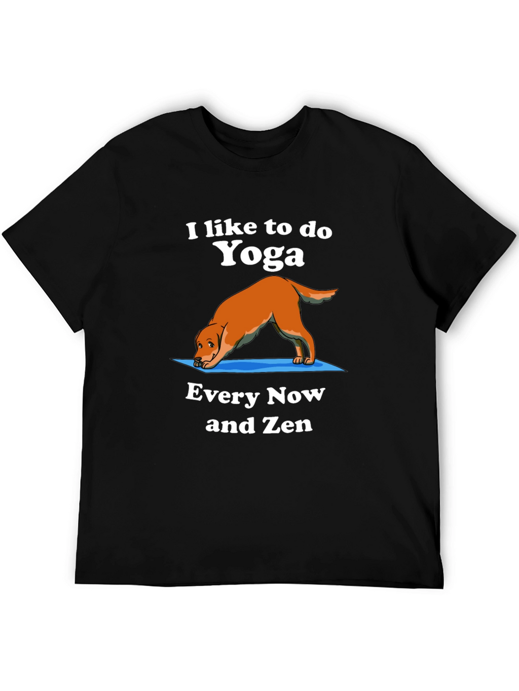 Yoga Dog Graphic Tee - Every Now and Zen