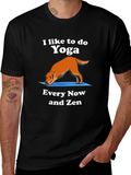 Yoga Dog Graphic Tee - Every Now and Zen