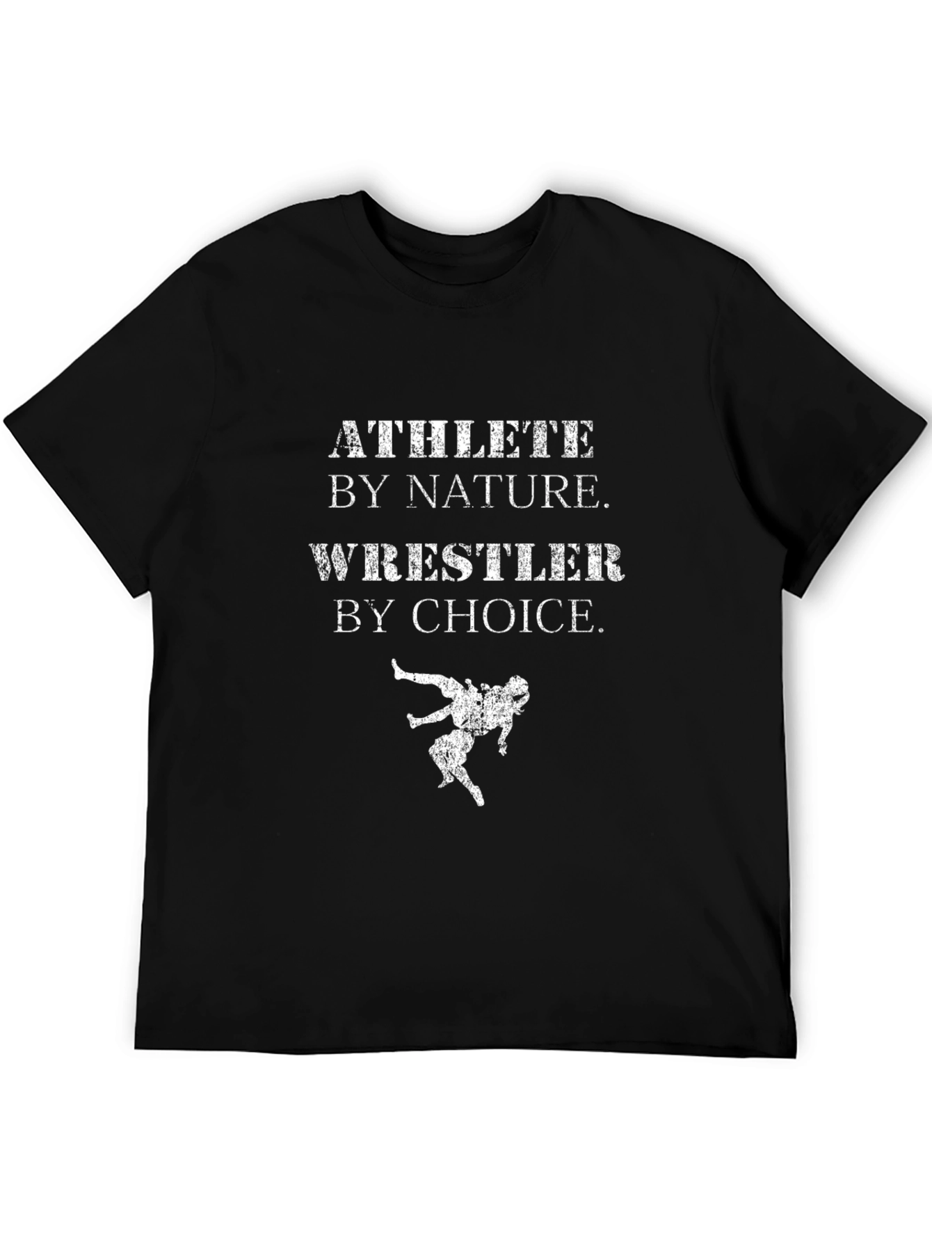 Athlete by Nature Wrestler by Choice Graphic Tee