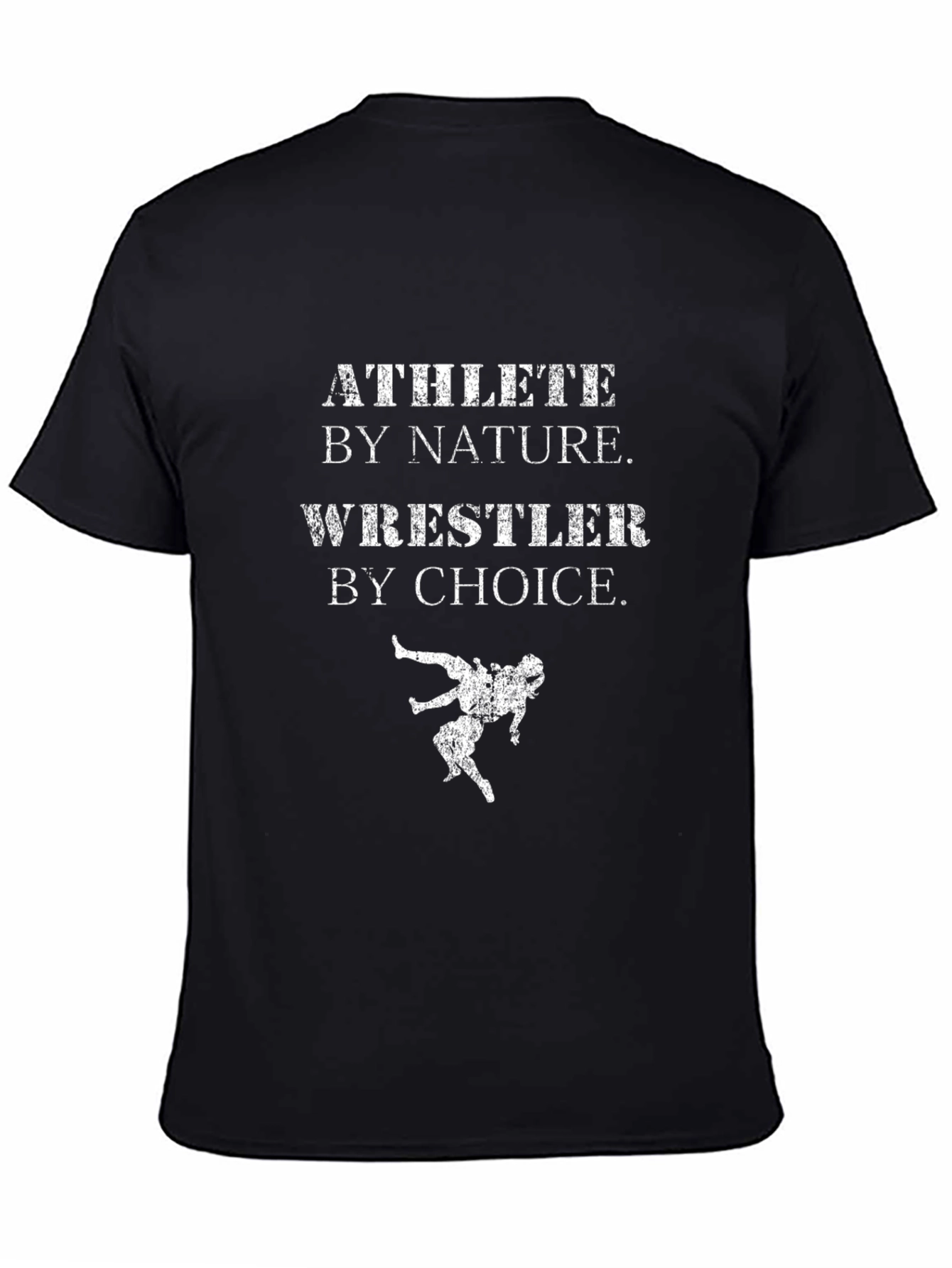 Athlete by Nature Wrestler by Choice Graphic Tee