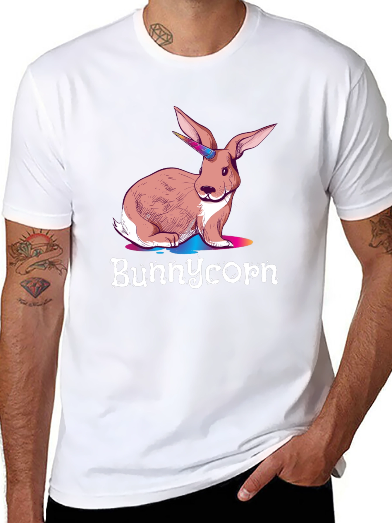 Bunnycorn Graphic Tee - Unique Design