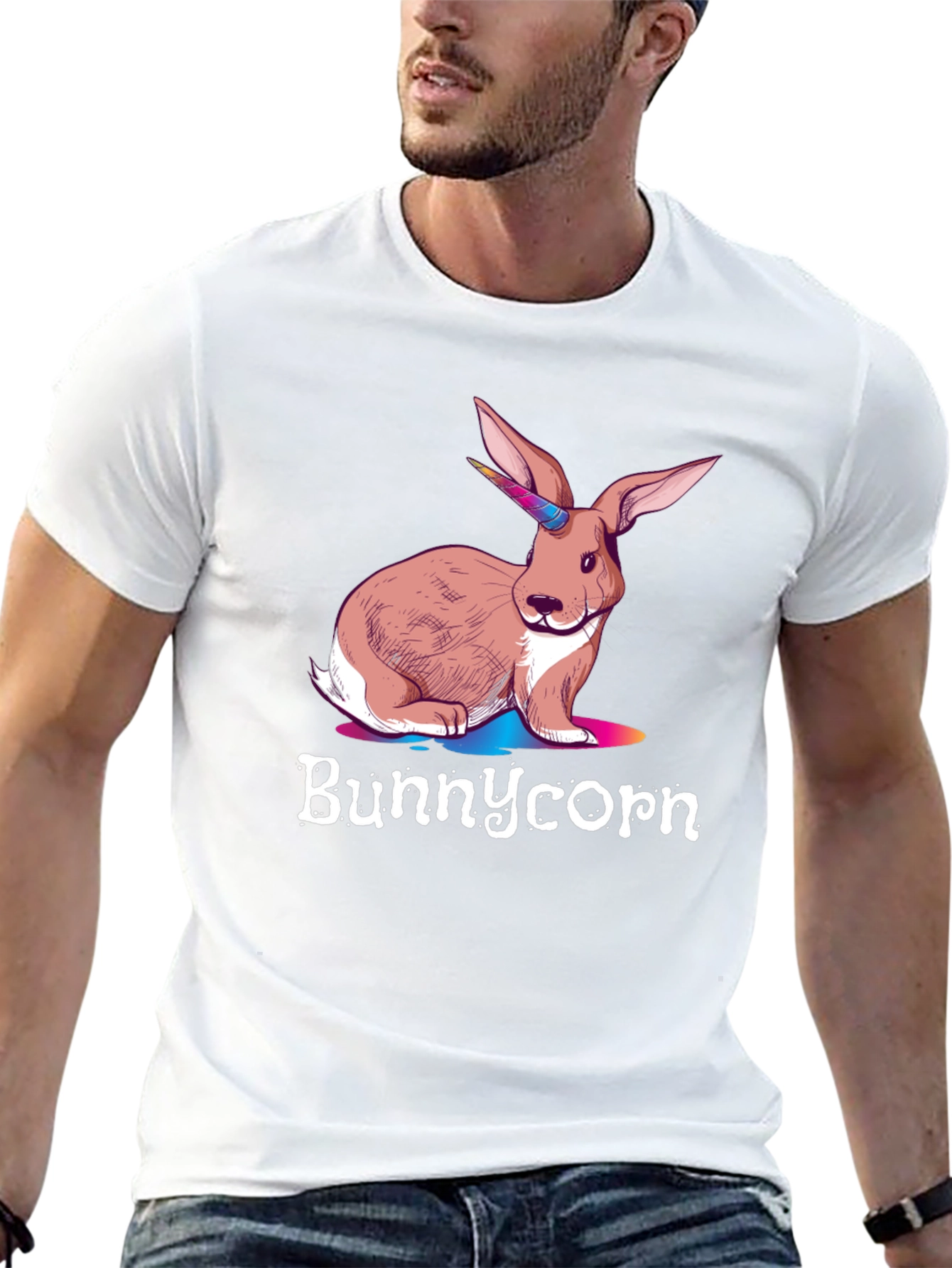 Bunnycorn Graphic Tee - Unique Design