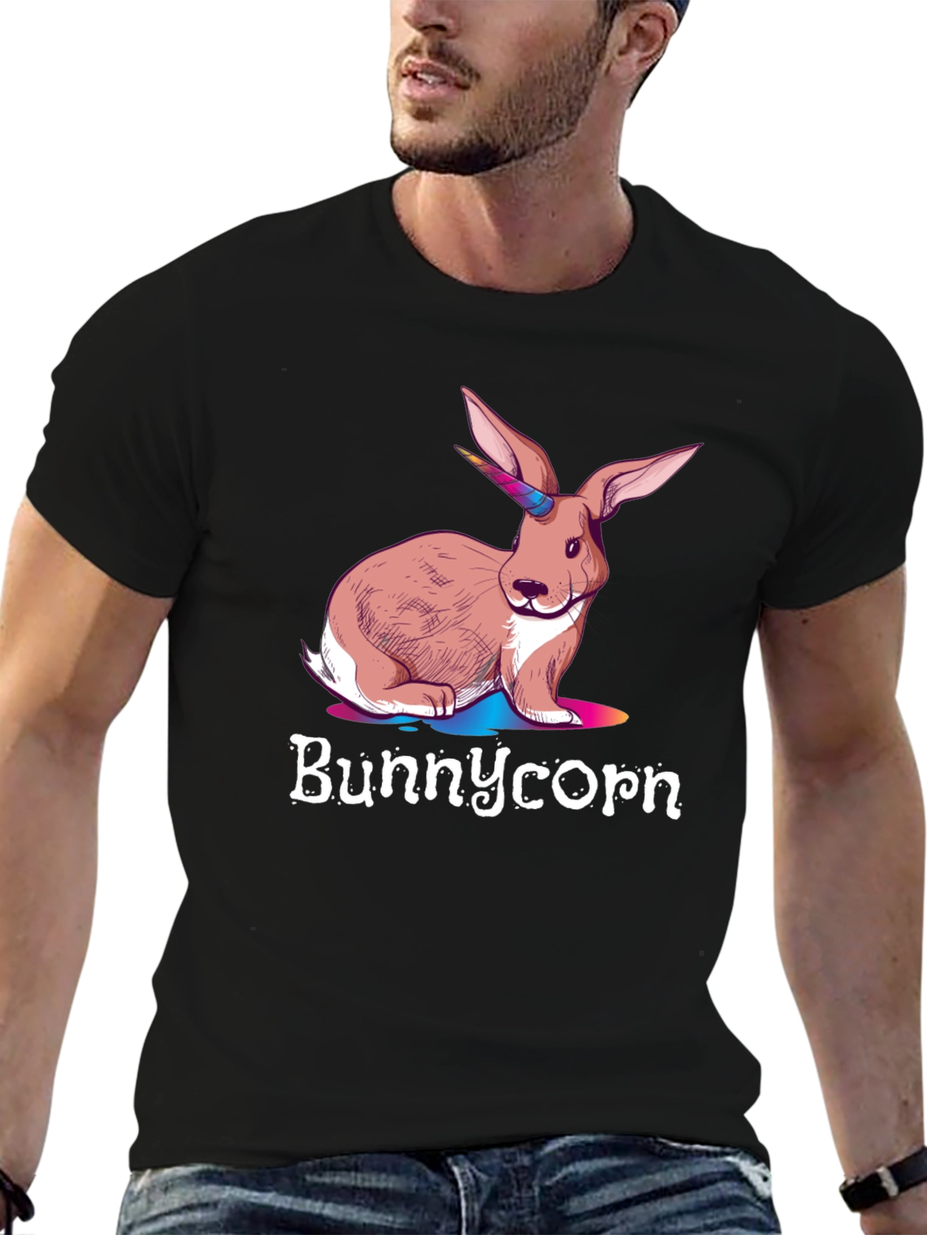 Bunnycorn Graphic Tee - Unique Design
