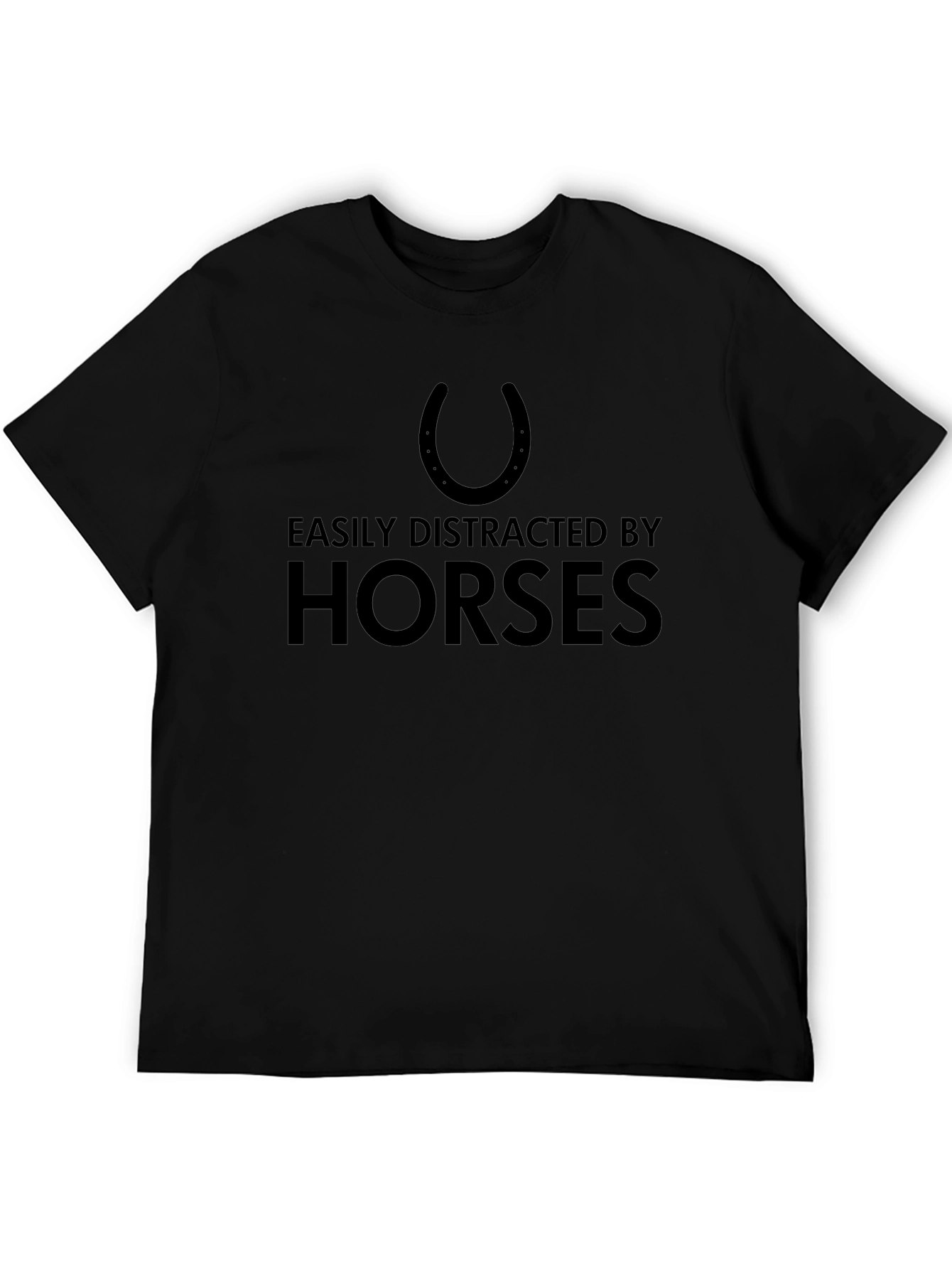Horse Lover T-Shirt - Easily Distracted