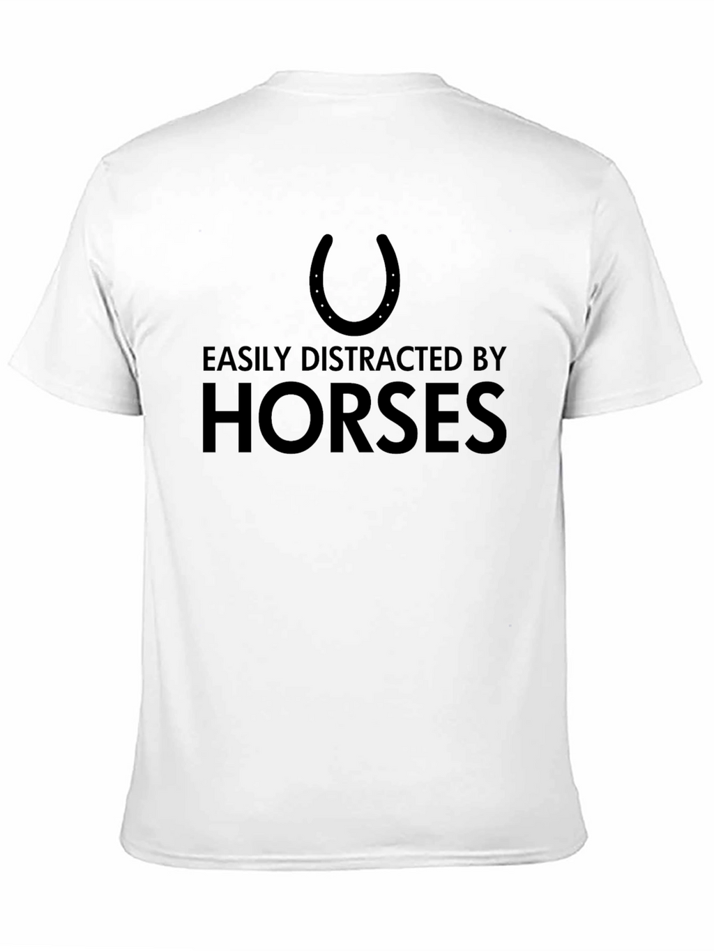 Horse Lover T-Shirt - Easily Distracted