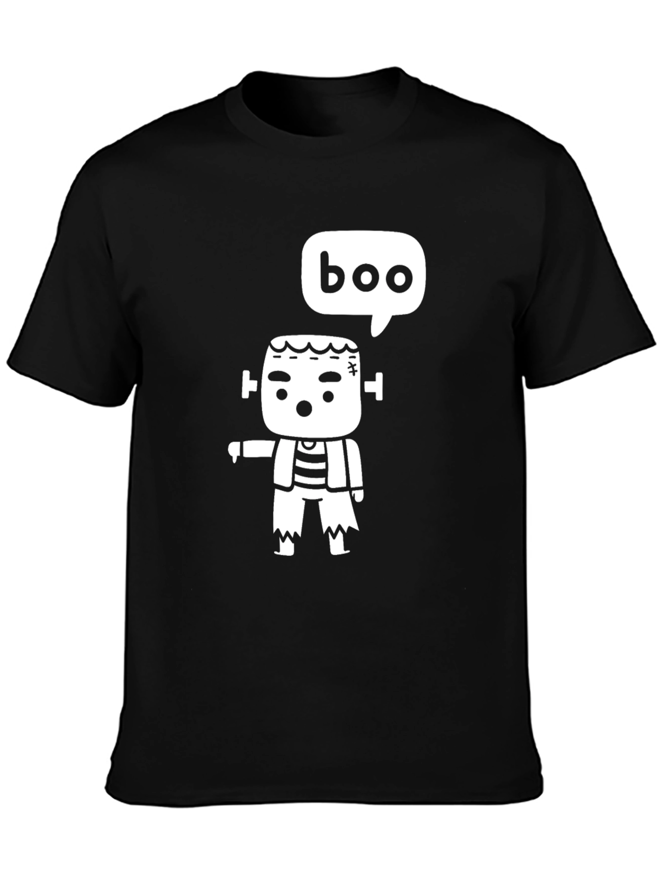 Frankenstein Boo T-Shirt - Halloween