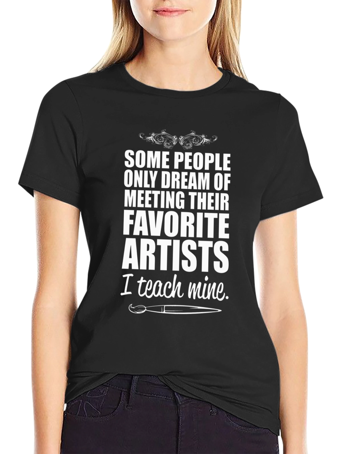 Artist Teacher Graphic T-Shirt