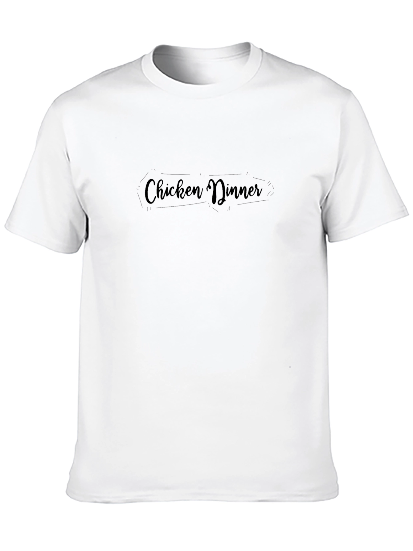 Black Chicken Dinner T-Shirt