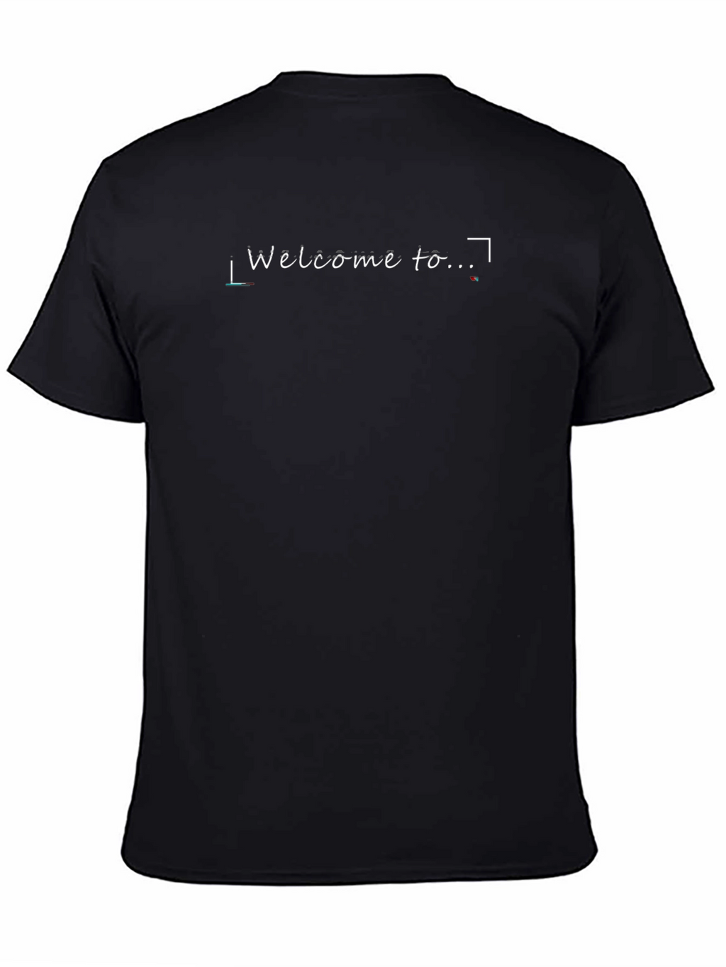 Welcome to... T-Shirt - Stylish Black Tee