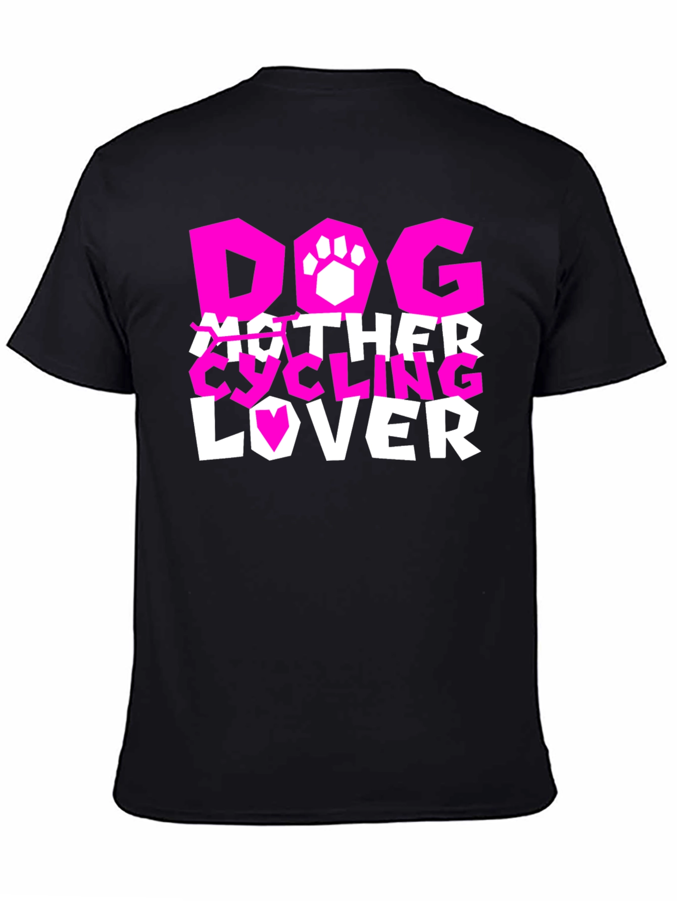 Dog Mother Cycling Lover T-Shirt