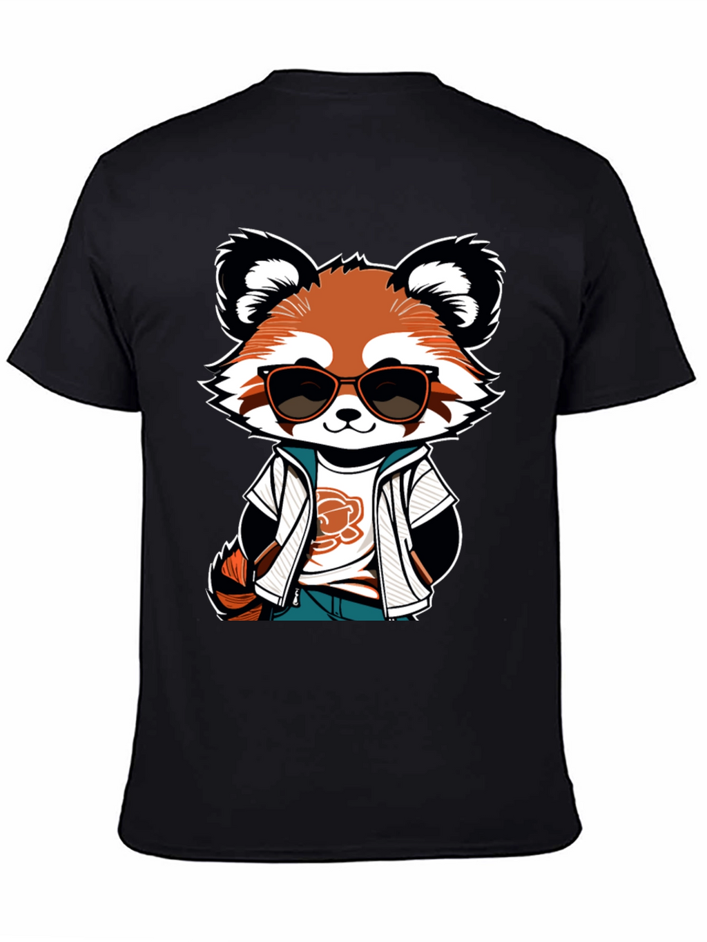 Cool Red Panda Graphic Tee