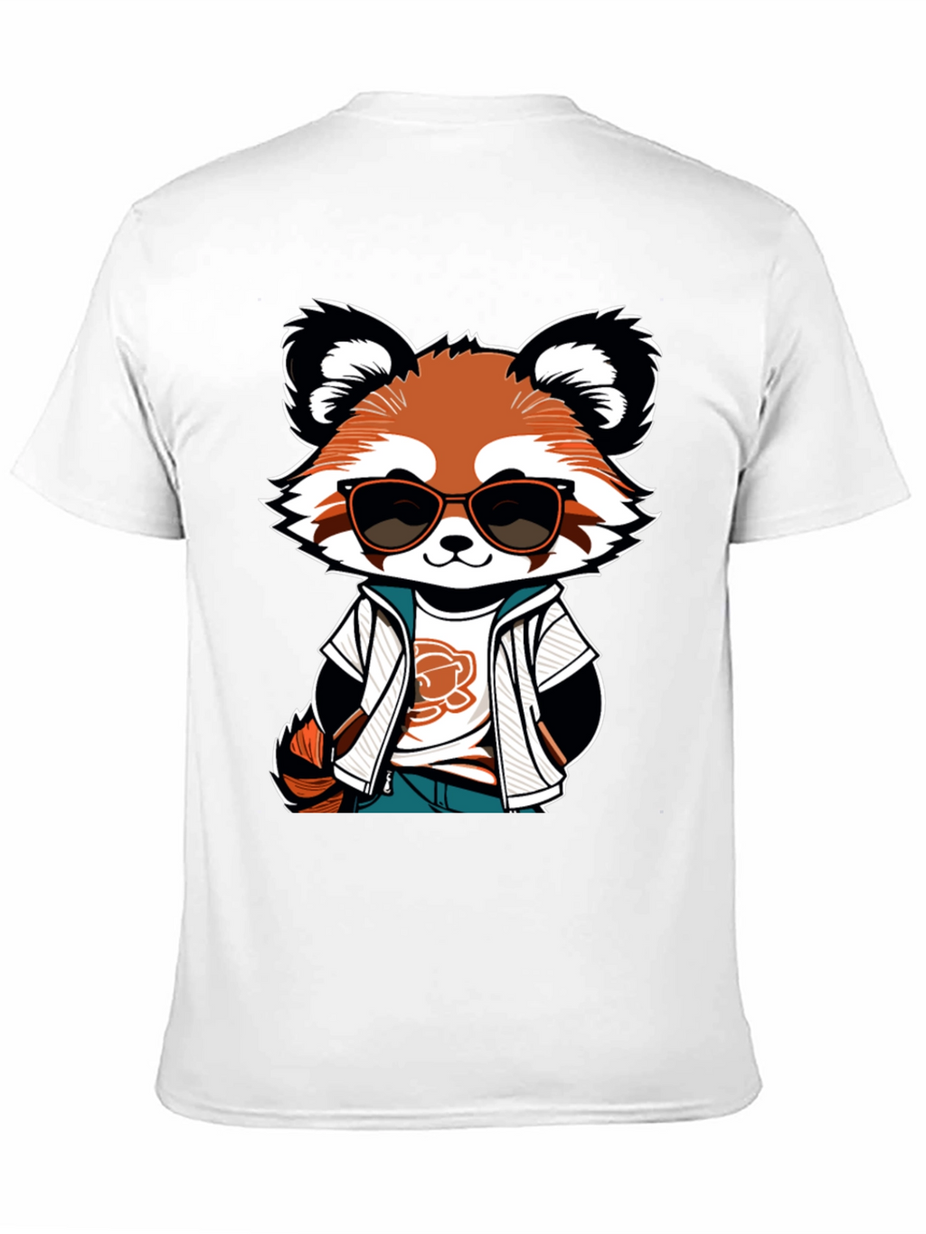 Cool Red Panda Graphic Tee