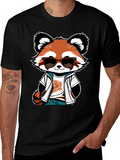 Cool Red Panda Graphic Tee