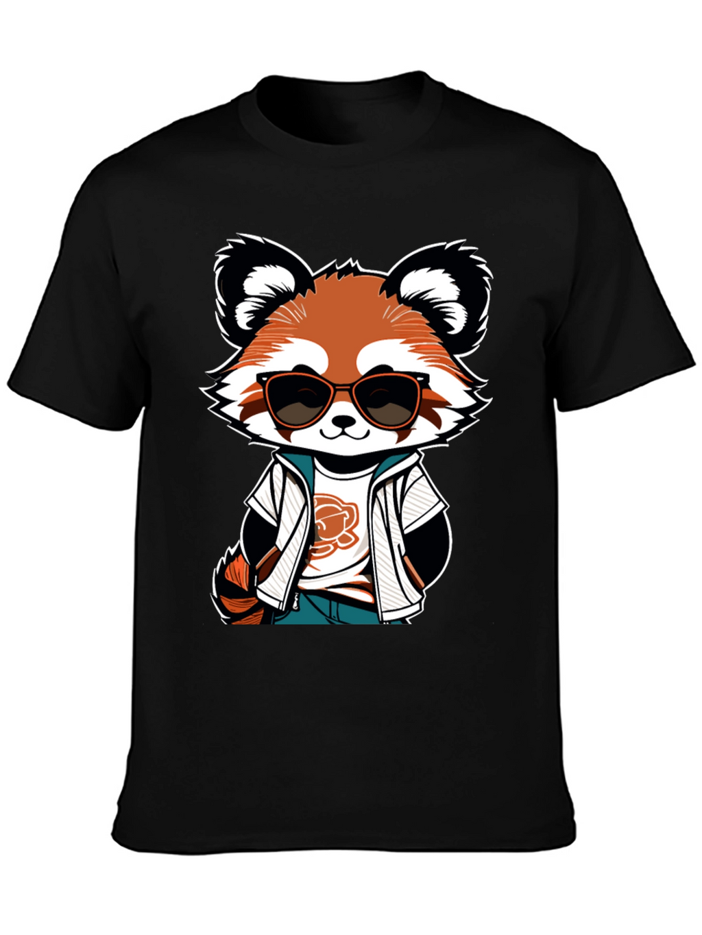 Cool Red Panda Graphic Tee