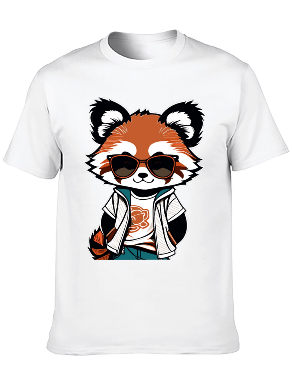 Cool Red Panda Graphic Tee
