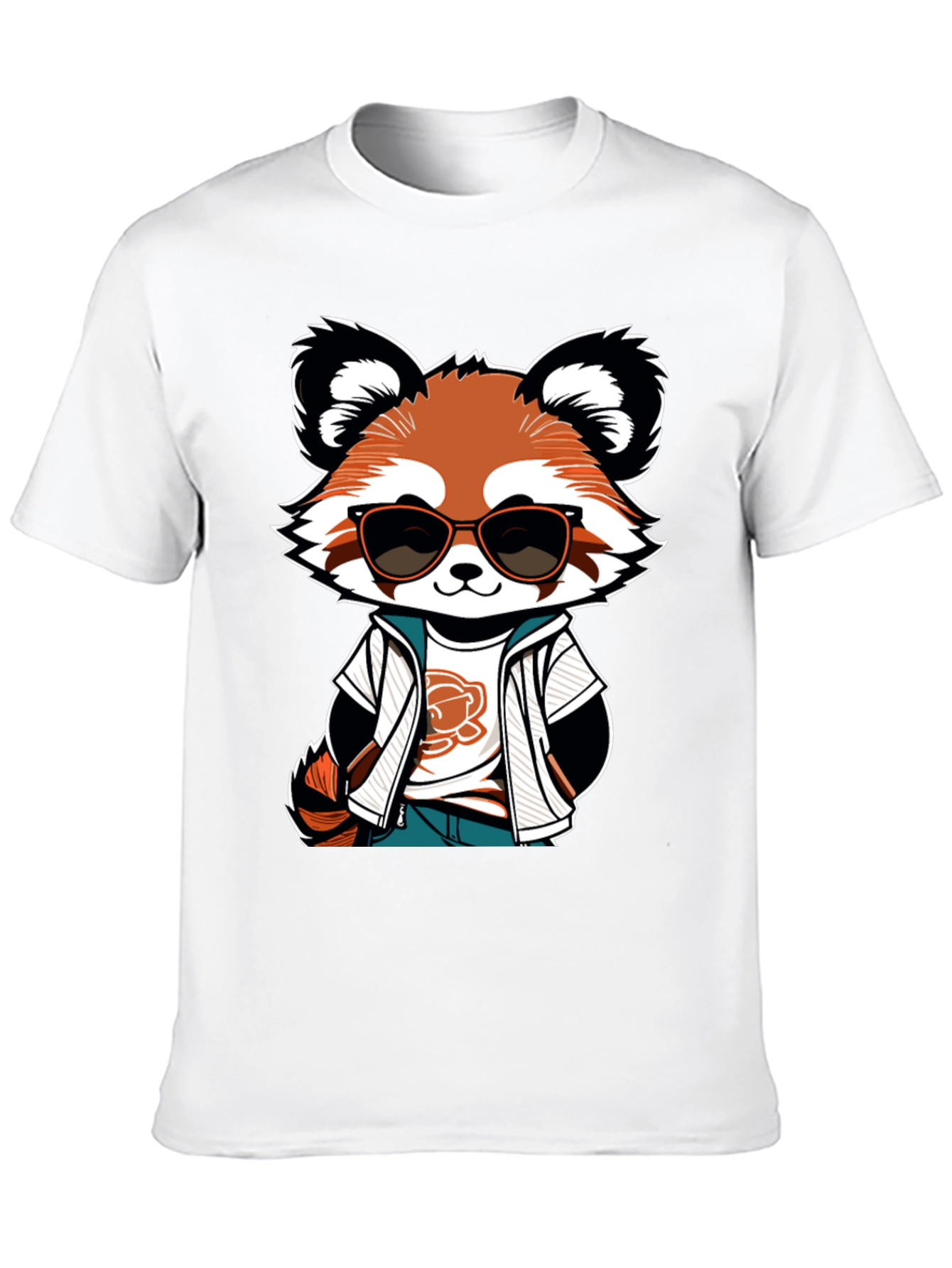 Cool Red Panda Graphic Tee