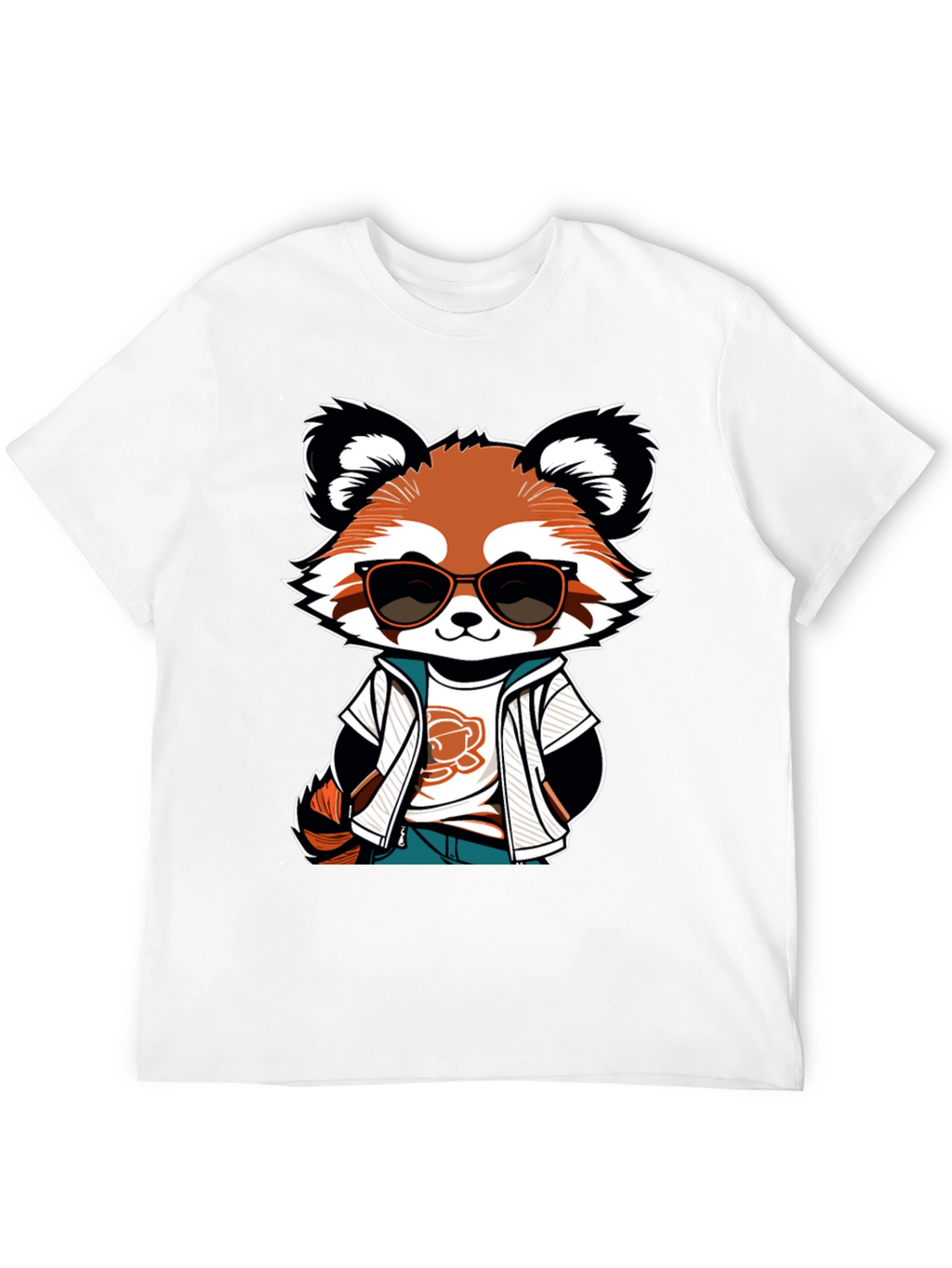 Cool Red Panda Graphic Tee