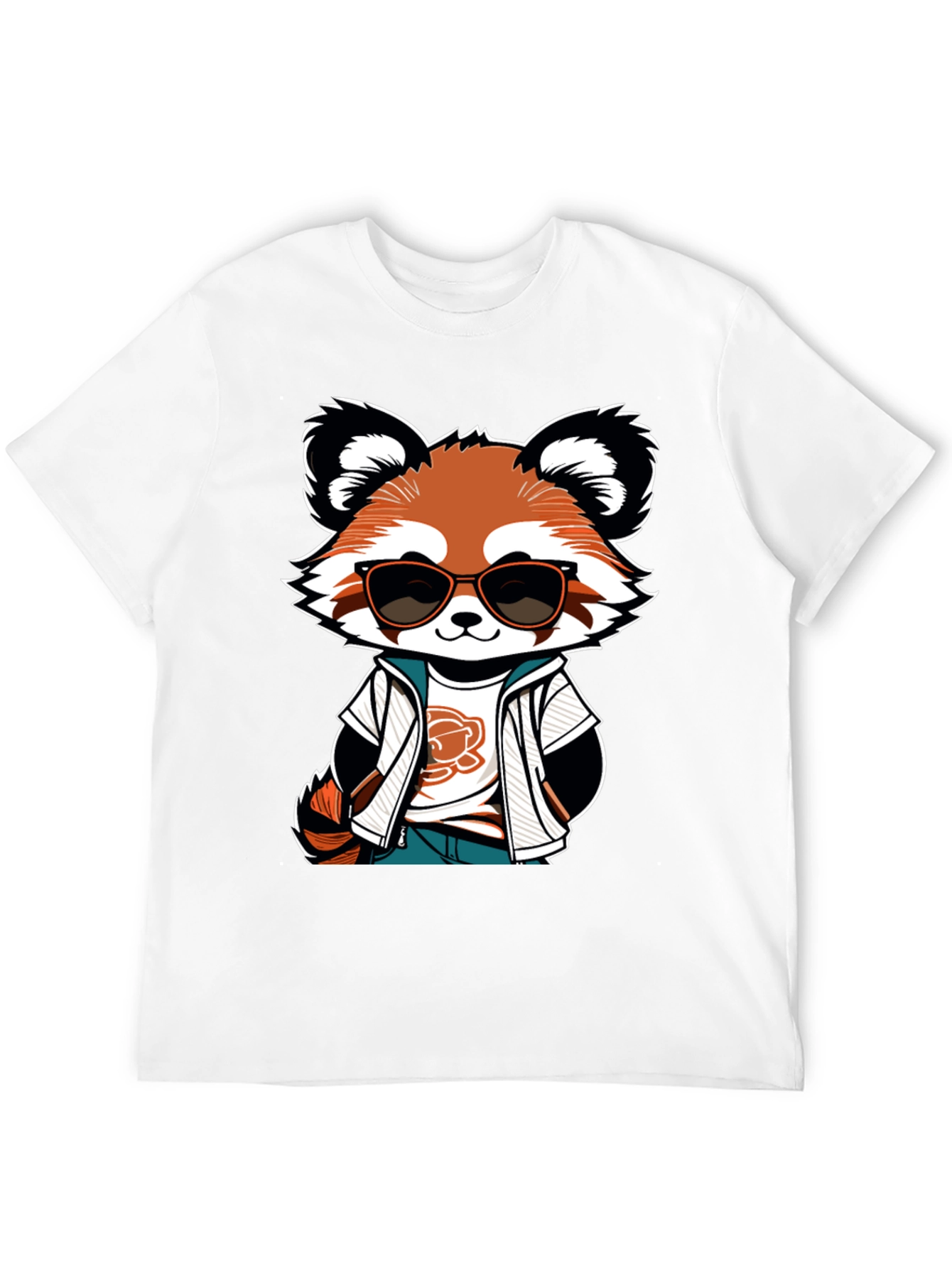 Cool Red Panda Graphic Tee