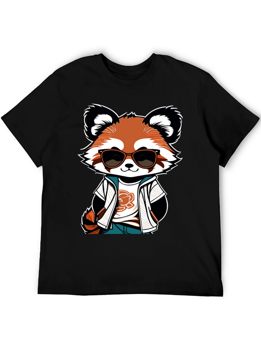 Cool Red Panda Graphic Tee
