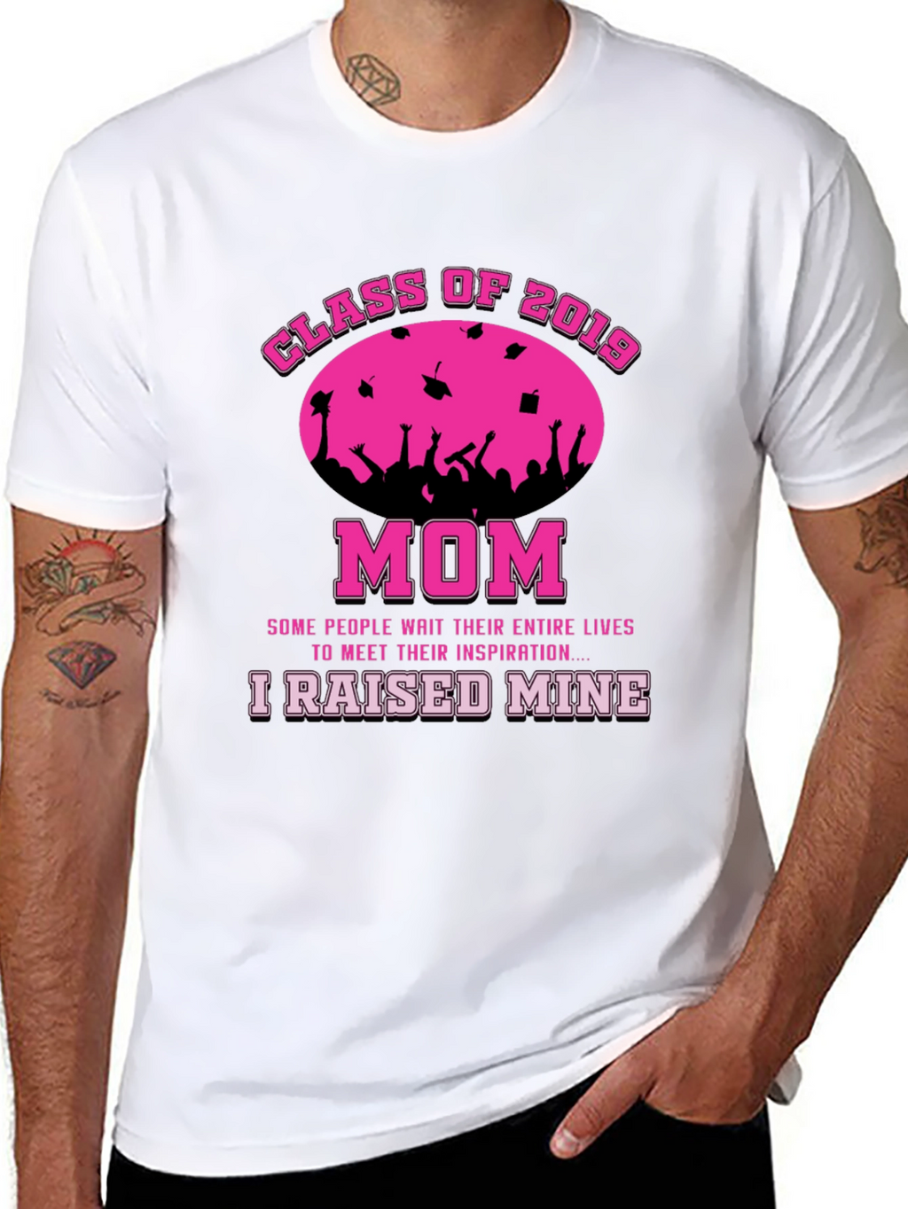 Class of 2019 Mom T-Shirt - Graduation Pride!