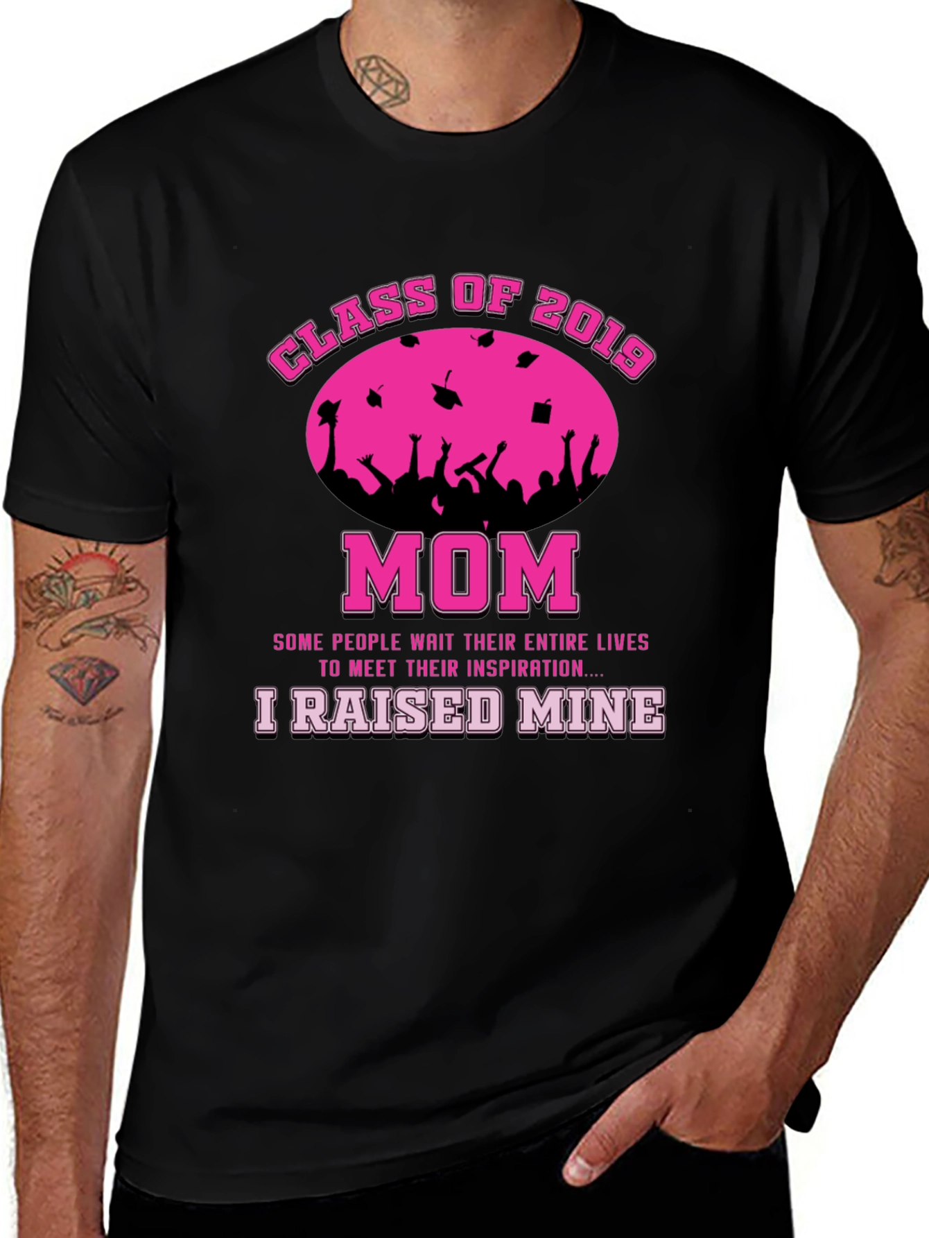 Class of 2019 Mom T-Shirt - Graduation Pride!