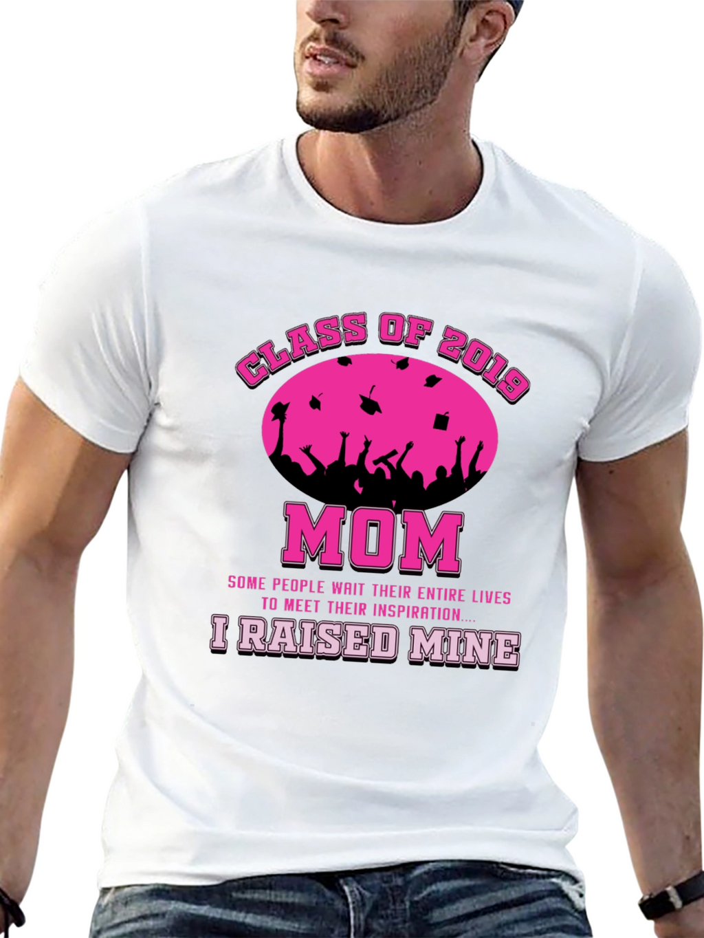 Class of 2019 Mom T-Shirt - Graduation Pride!