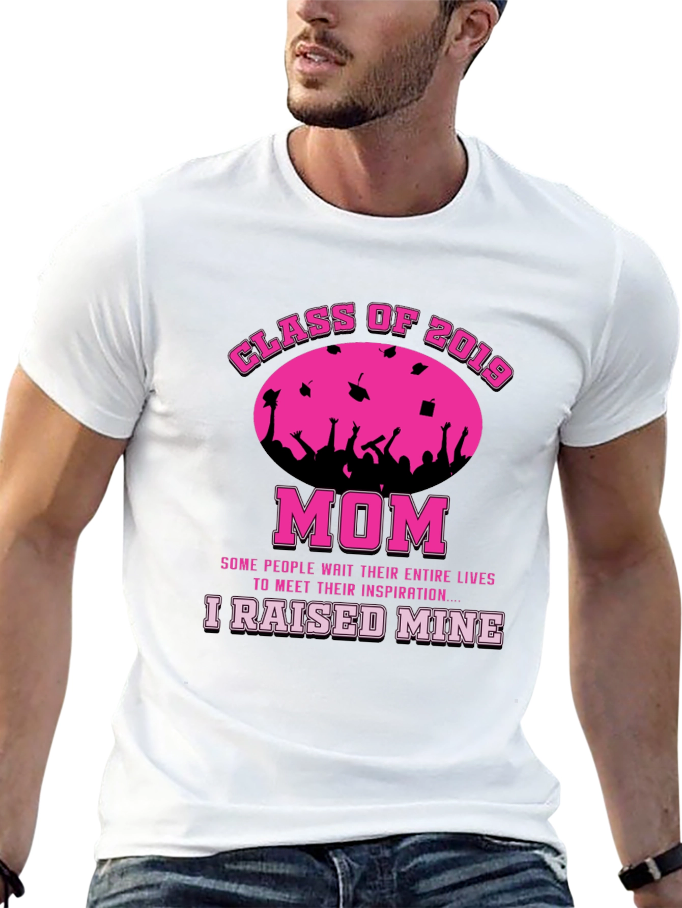 Class of 2019 Mom T-Shirt - Graduation Pride!