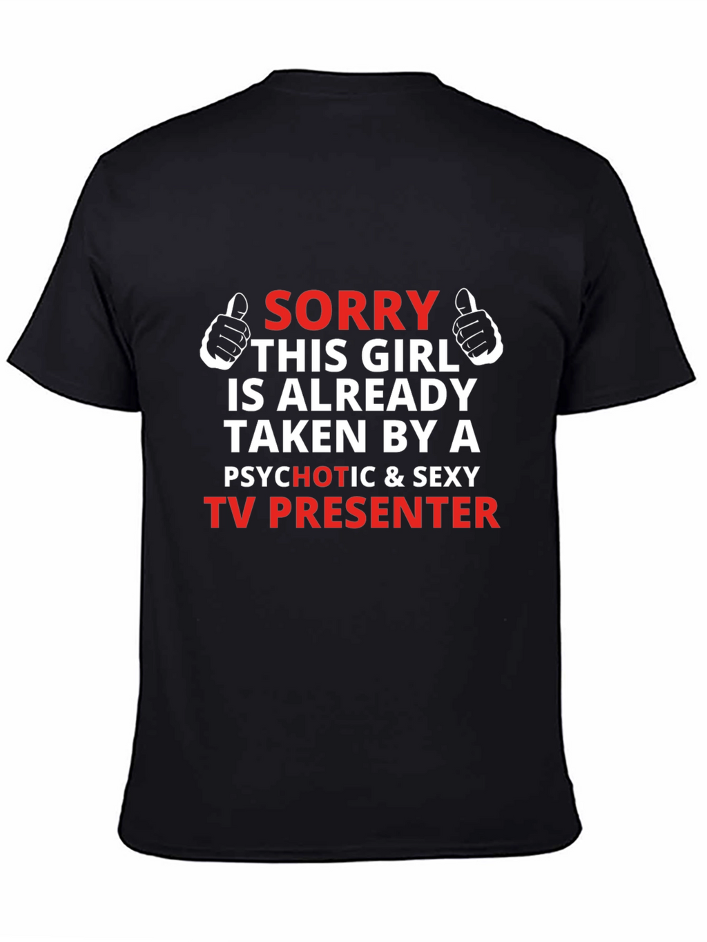 Funny TV Presenter T-Shirt
