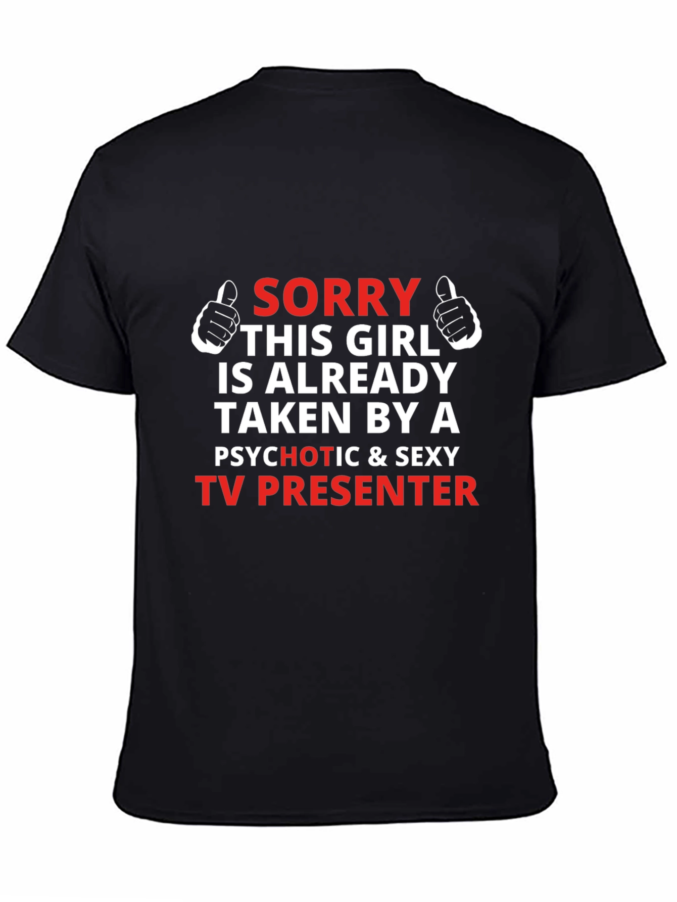 Funny TV Presenter T-Shirt