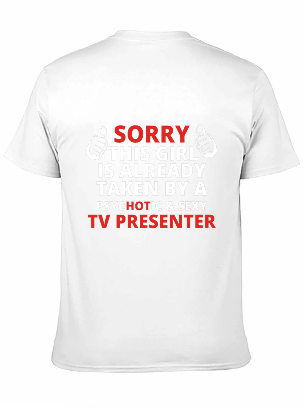 Funny TV Presenter T-Shirt