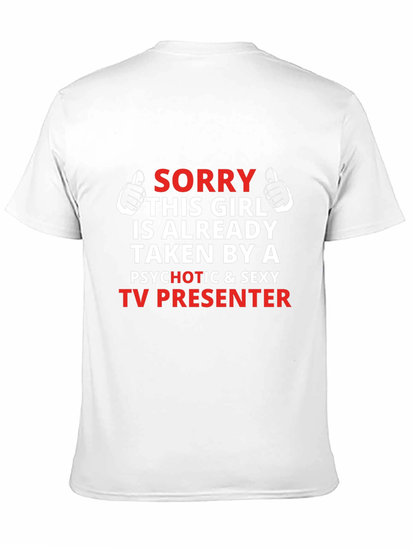 Funny TV Presenter T-Shirt