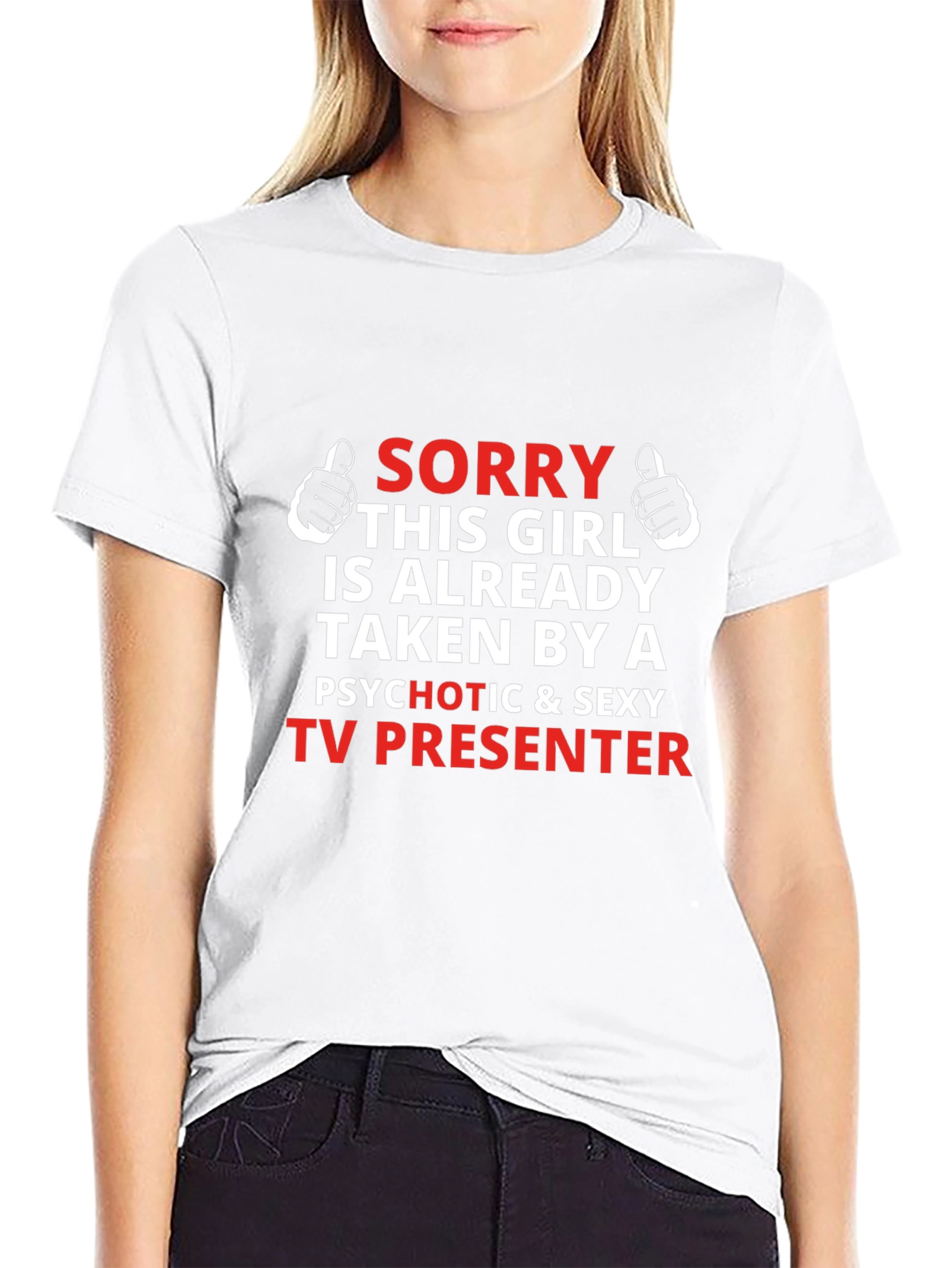 Funny TV Presenter T-Shirt