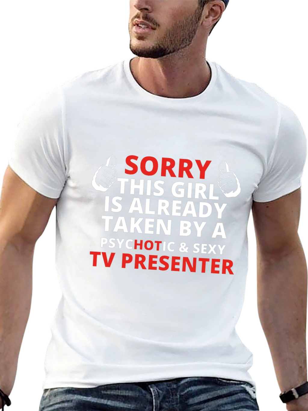 Funny TV Presenter T-Shirt
