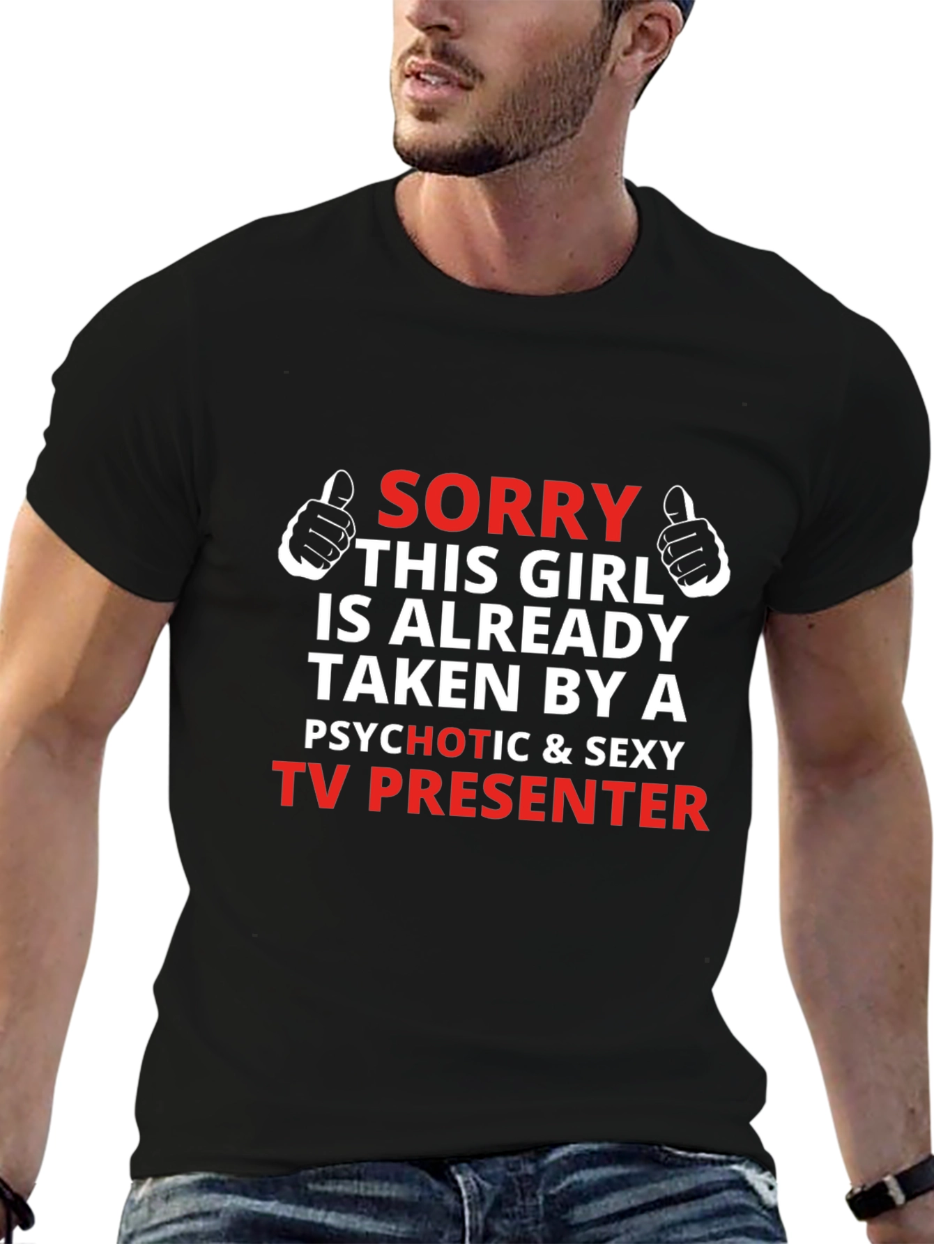 Funny TV Presenter T-Shirt