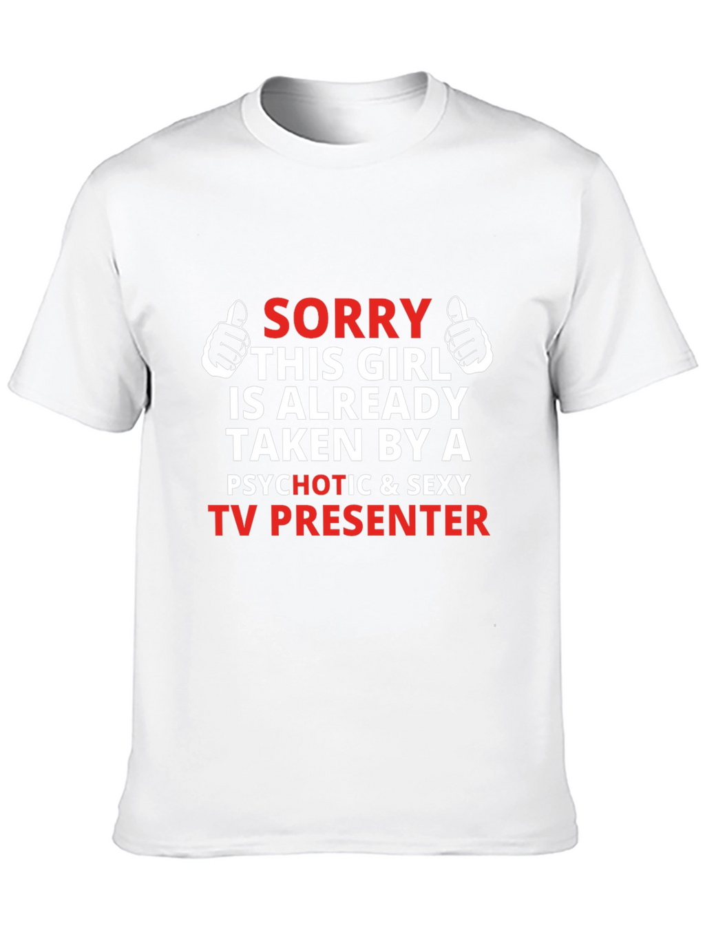 Funny TV Presenter T-Shirt