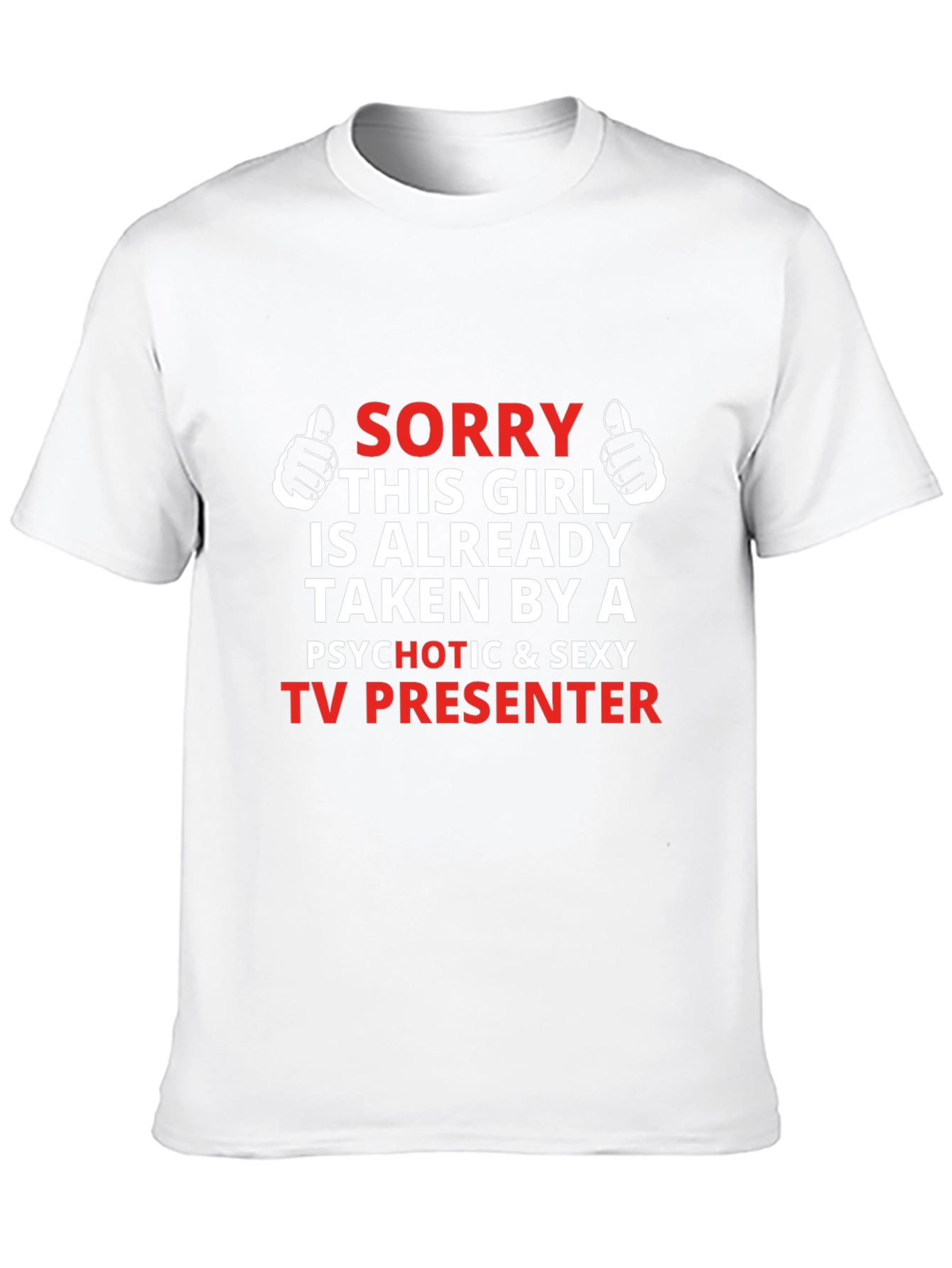 Funny TV Presenter T-Shirt