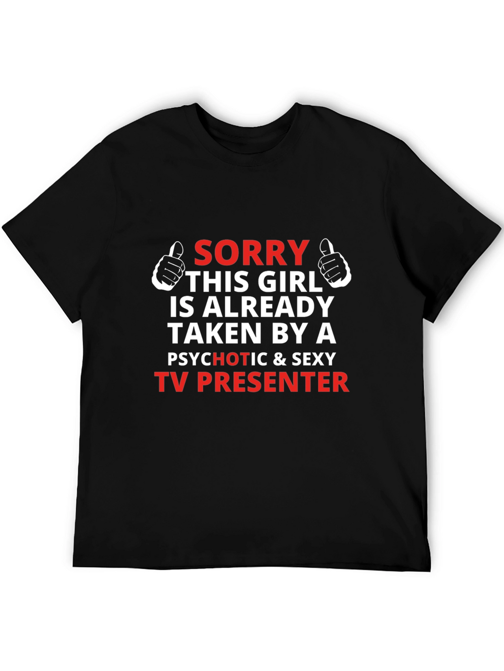 Funny TV Presenter T-Shirt