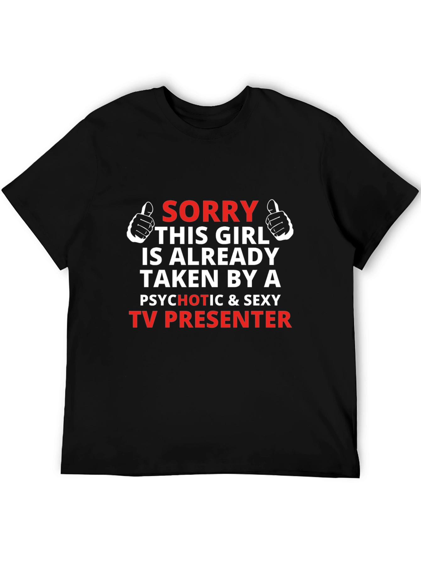 Funny TV Presenter T-Shirt