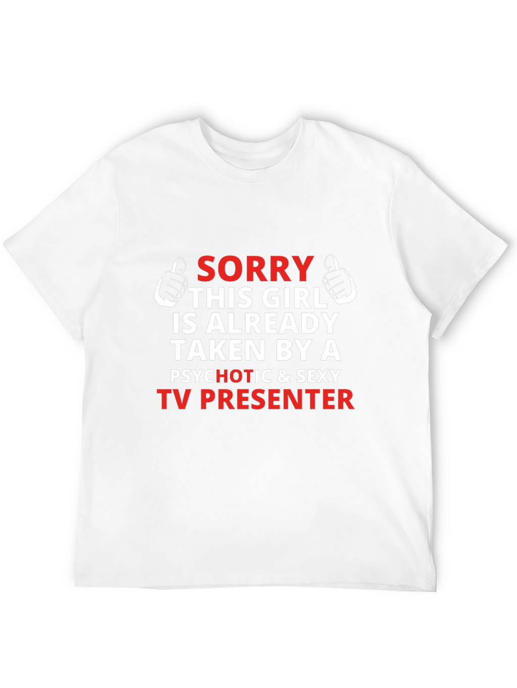 Funny TV Presenter T-Shirt