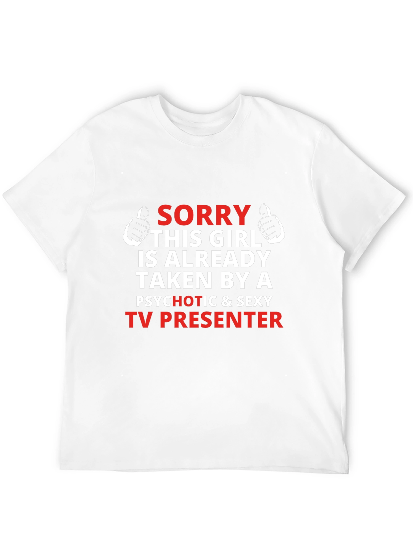 Funny TV Presenter T-Shirt
