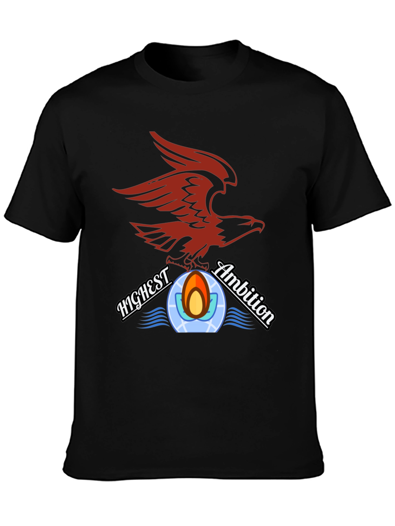 Eagle Crest Graphic Tee - Highest Ambition Design