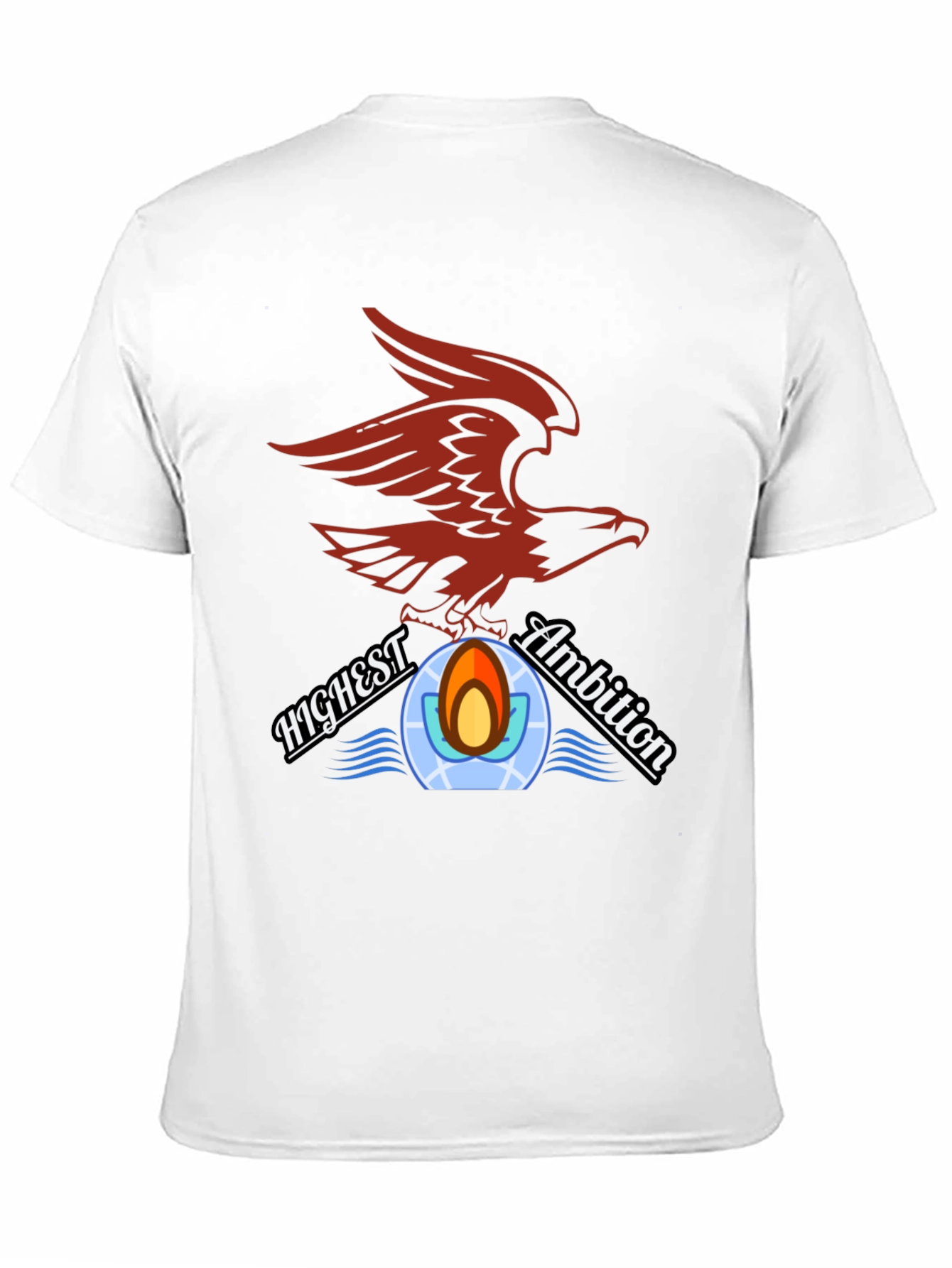 Eagle Crest Graphic Tee - Highest Ambition Design