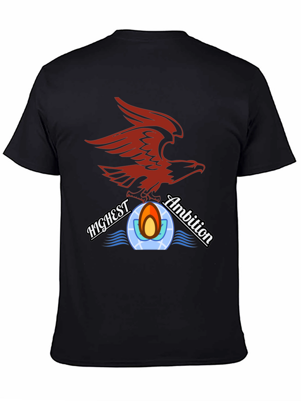 Eagle Crest Graphic Tee - Highest Ambition Design