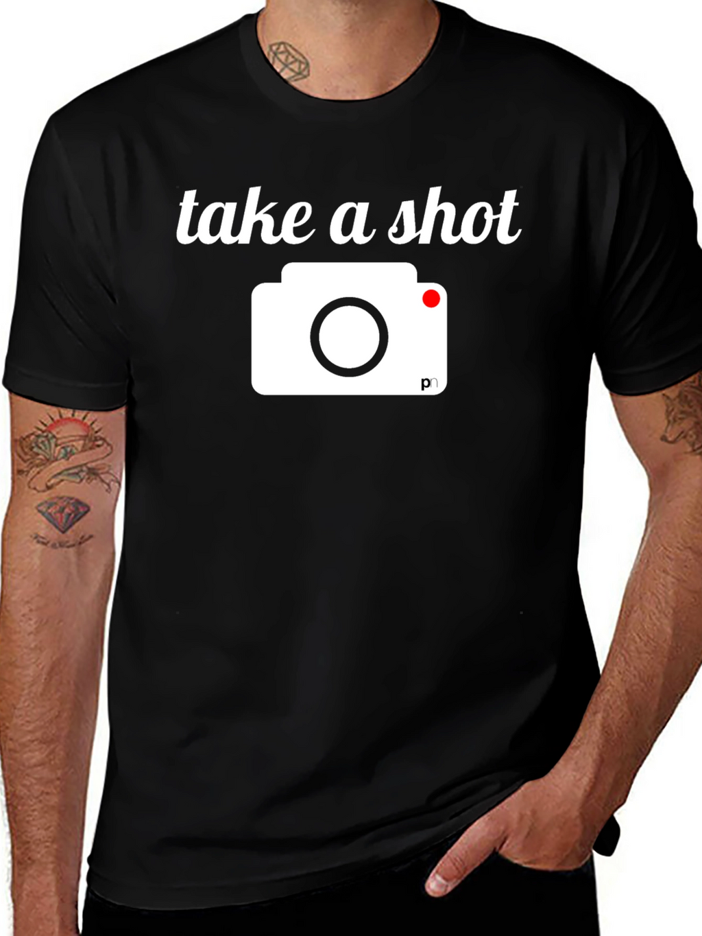 Take a Shot Camera Graphic T-Shirt