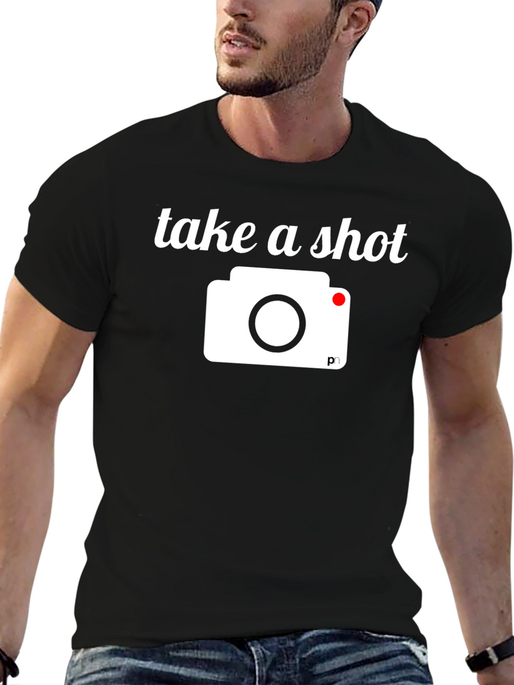 Take a Shot Camera Graphic T-Shirt