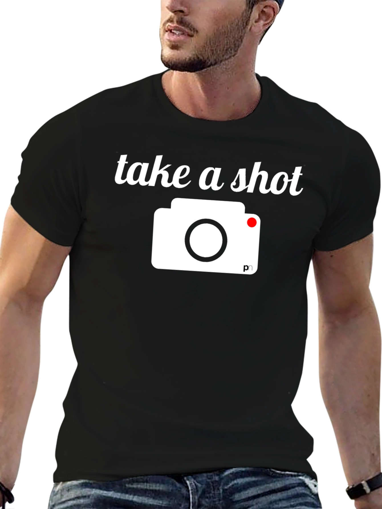 Take a Shot Camera Graphic T-Shirt